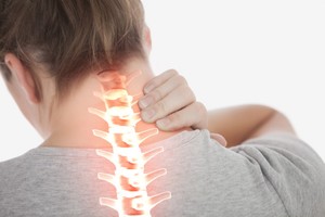 Post operative healing  - Neck pain